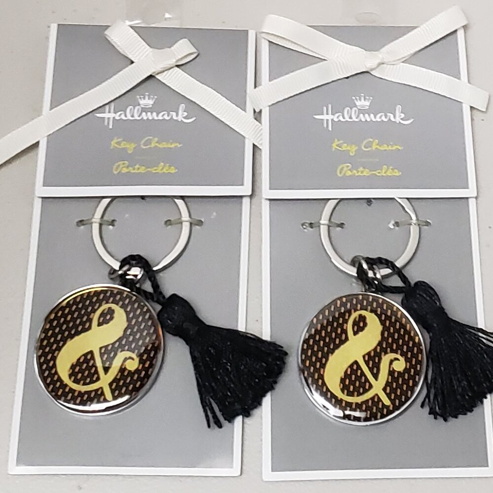 Hallmark '&' Keychains